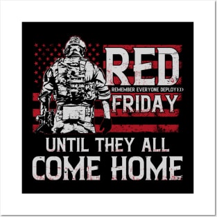 red friday Posters and Art